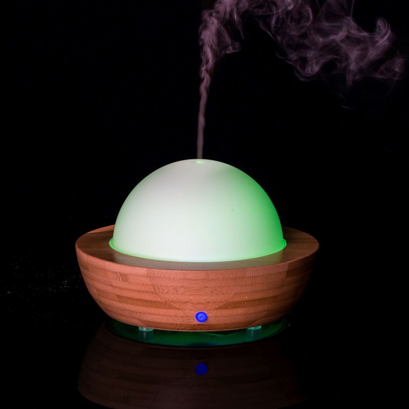 Aroma Diffuser Star, Glas/Bambus Mituso Store