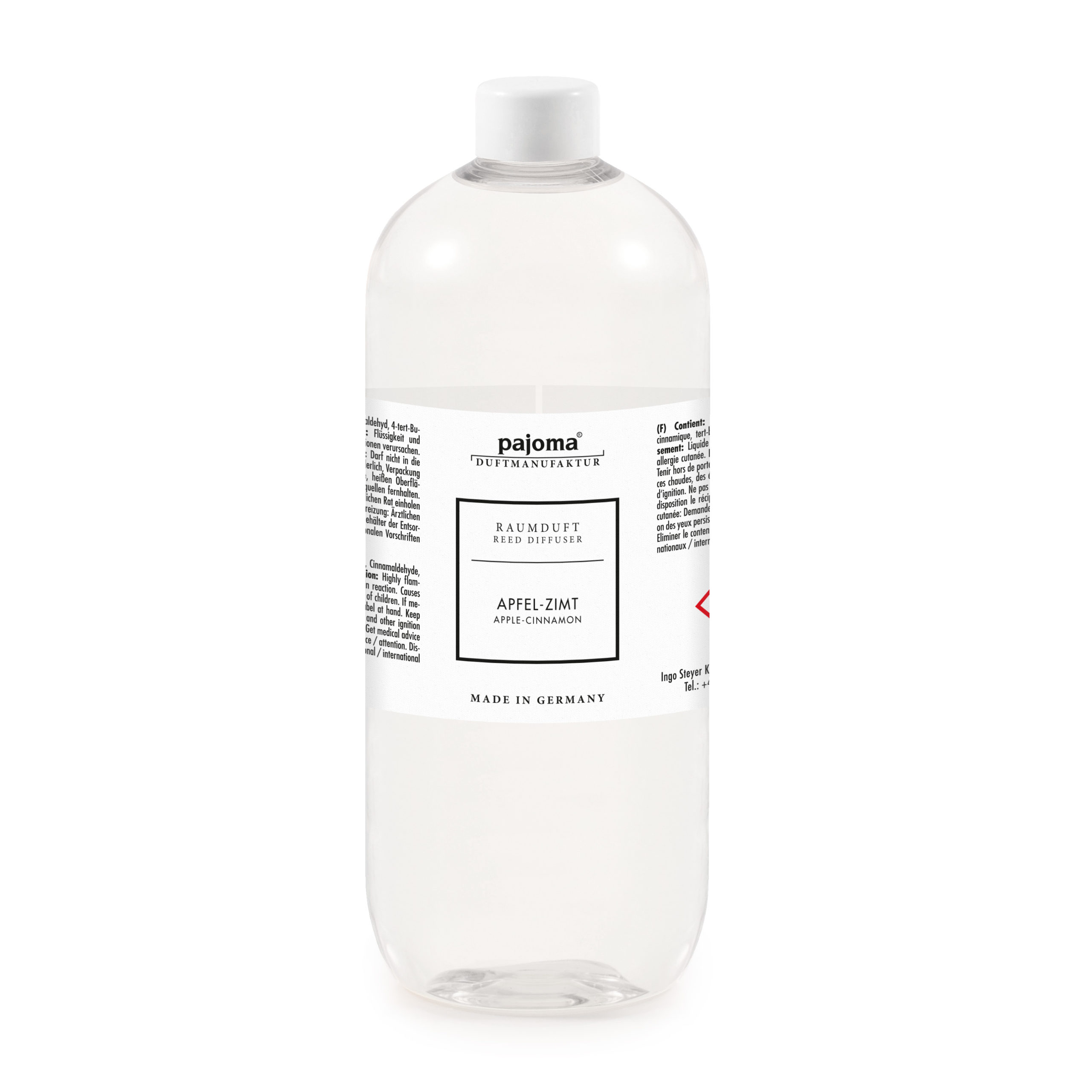 pajoma® Raumduft Nachfüllflasche 1000 ml, Apfel-Zimt, Nachfüller für  Lufterfrischer